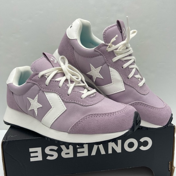 Converse Star Chevron WMNS OMEGA TRAINER OX ALTITUDE LILAC/VINTAGE Sneakers - Picture 6 of 16